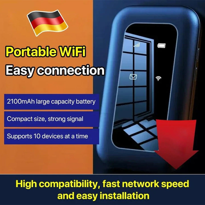 Lisslune | WiFi Pro – Powerful Portable WiFi Booster for Fast & Reliable Internet Anywhere