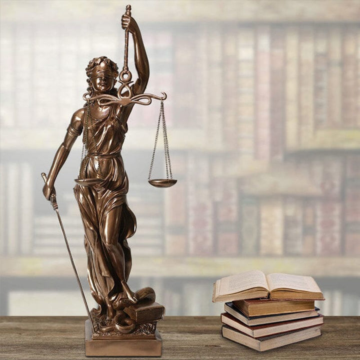 Lisslune | Decoration statue of the goddess of justice