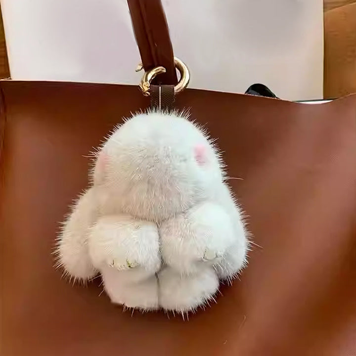 Lisslune | Handmade Soft Bunny PomPom Keychains (Boxed Edition)