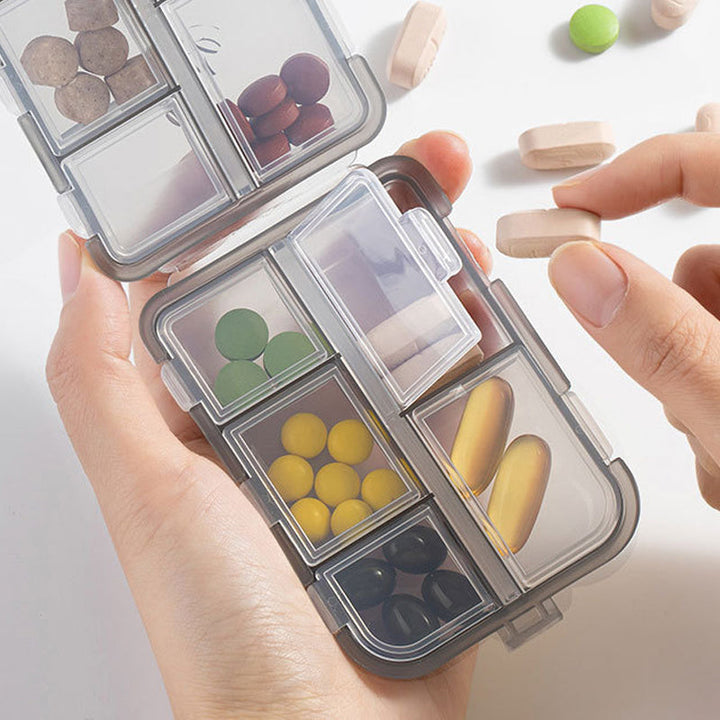 Lisslune | Portable Pill Organizer with Labels