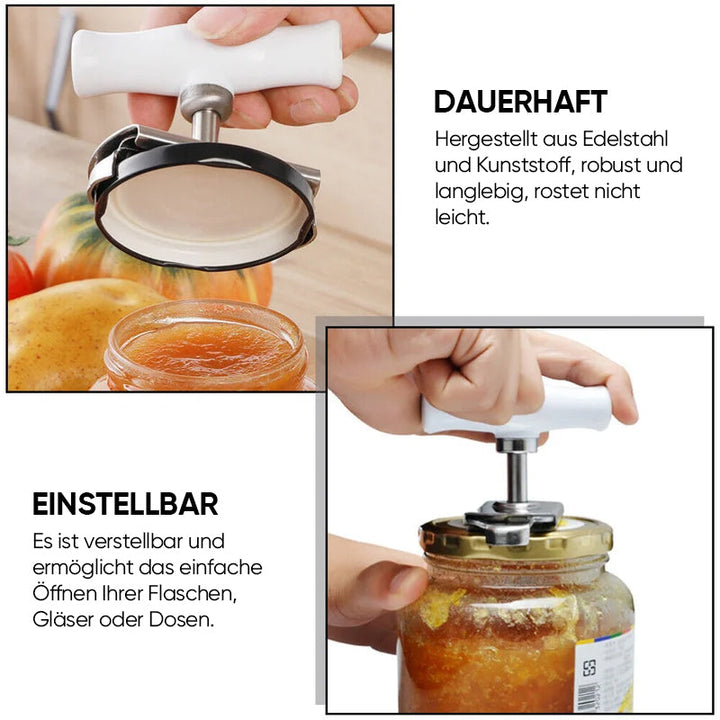 Lisslune | Adjustable Size Stainless Steel Can Opener