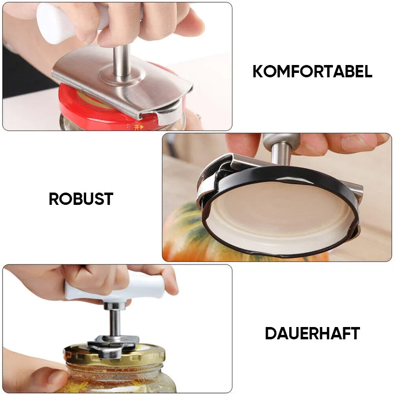 Lisslune | Adjustable Size Stainless Steel Can Opener