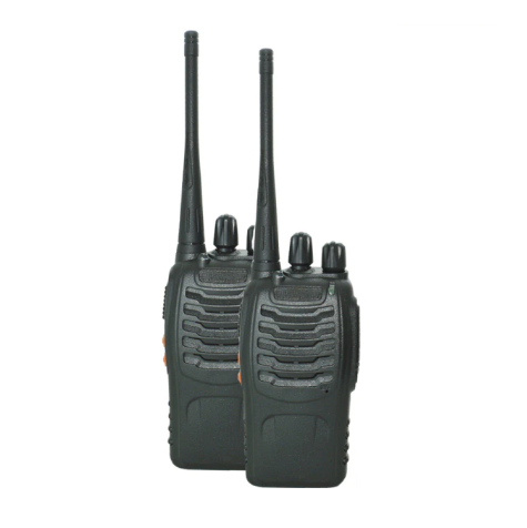 Lisslune | 2Pcs Portable Handy Talkie Radio Station Amateur Two Way Radio Receiver Transmitter Transceiver