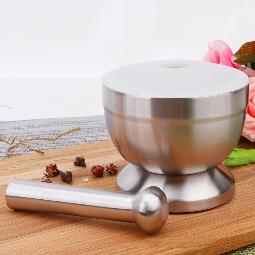 Lisslune | Anti-Splash Stainless Steel Herbs Crusher