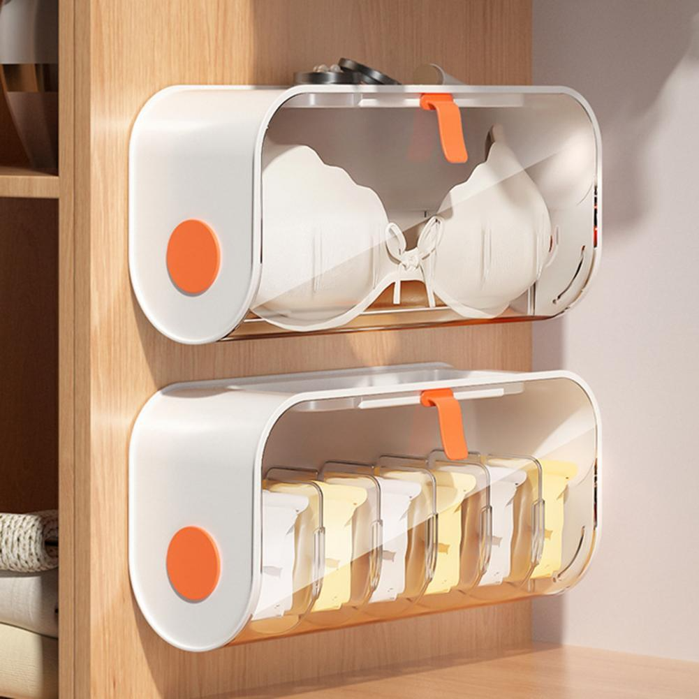 Lisslune | Punch-Free Wall Clothes Organizer Storage Box