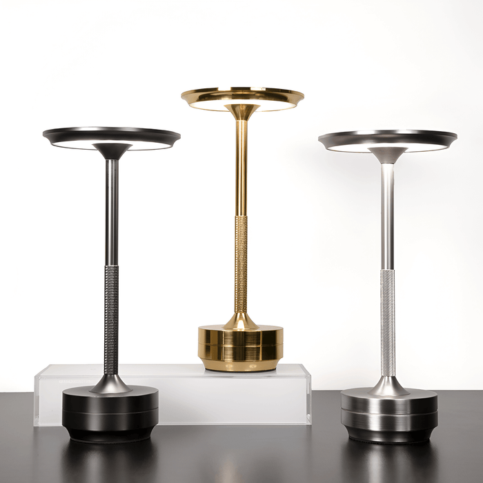 Lisslune | Wireless | Rechargeable Touch-Control LED Table Lamp for Elegant Ambient Light