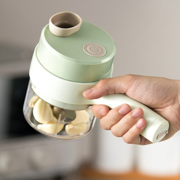 Lisslune | 2in1 Portable Vegetable Slicer Blender
