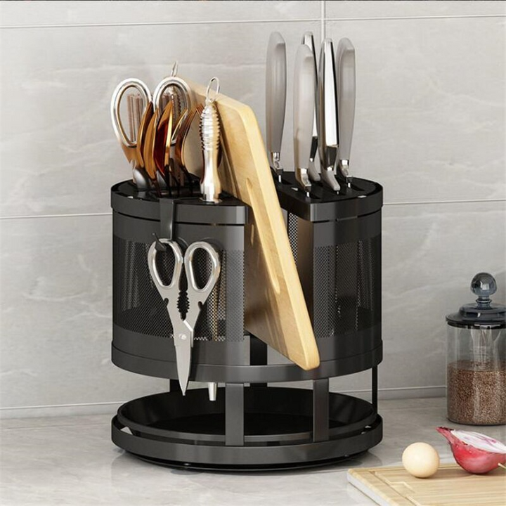 Lisslune | Rotating Kitchen Organizer Shelf Box