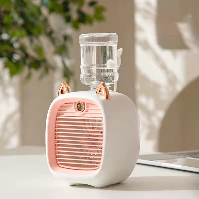 Lisslune | Portable Air Cooling Fan Mini Humidifier