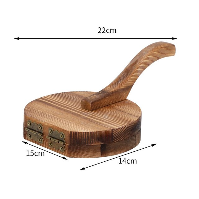 Lisslune | Wooden Mini Dough Pressing Tool Presser