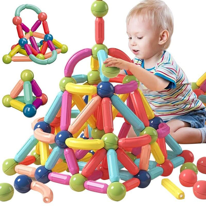 Lisslune | Magnetic creative sticks for imaginative building & learning