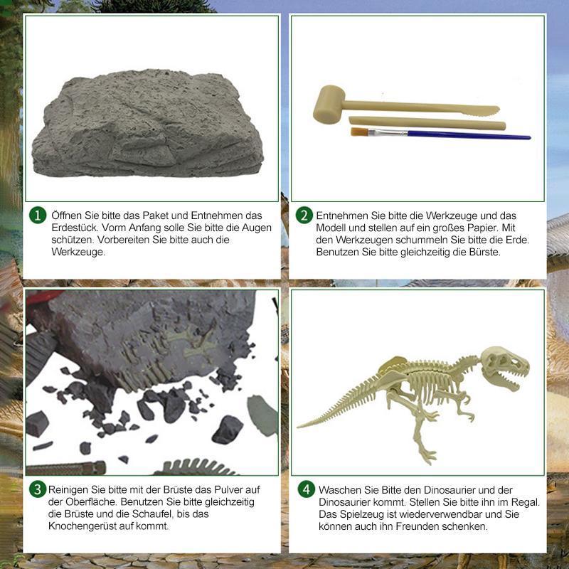 Lisslune | Archaeological Dinosaur Toy