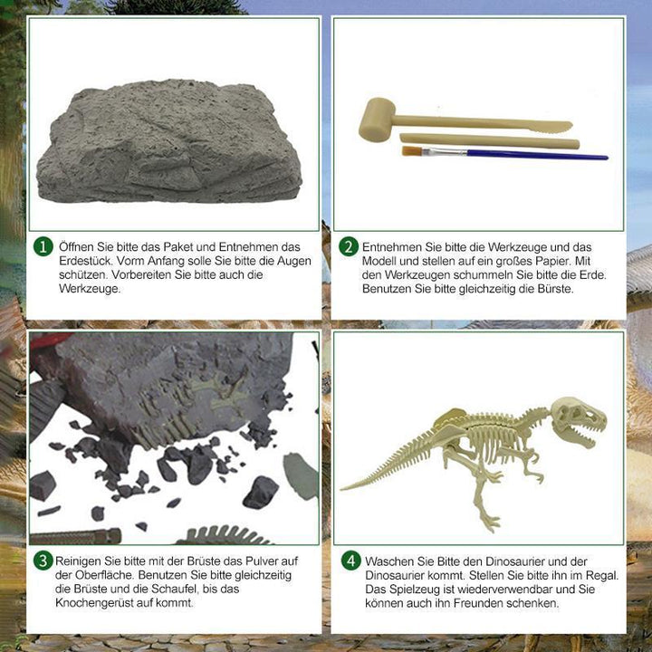 Lisslune | Archaeological Dinosaur Toy