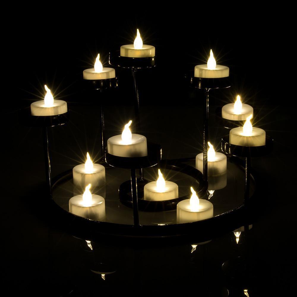 Lisslune | 100-Piece: White LED Candles Tea Light