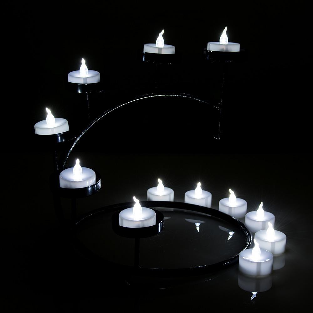 Lisslune | 100-Piece: White LED Candles Tea Light