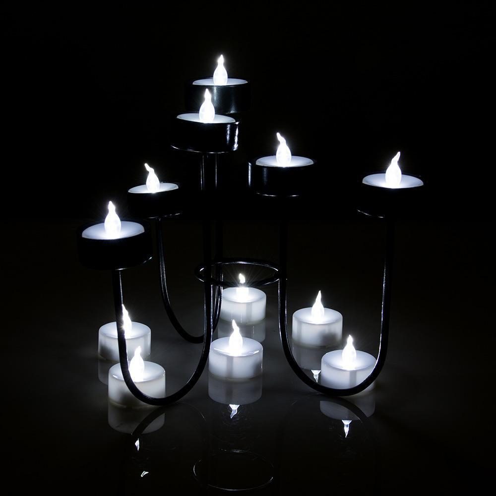 Lisslune | 100-Piece: White LED Candles Tea Light