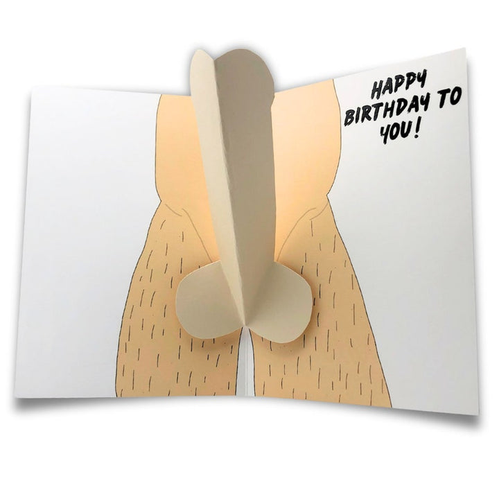 Lisslune | Funny Pop Up Tail Birthday Card Gift