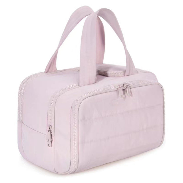 Lisslune | Large wide-open travel makeup bag