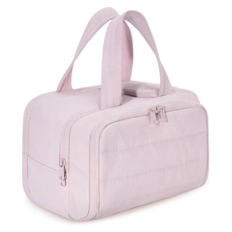 Lisslune | Large wide-open travel makeup bag