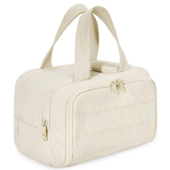 Lisslune | Large wide-open travel makeup bag