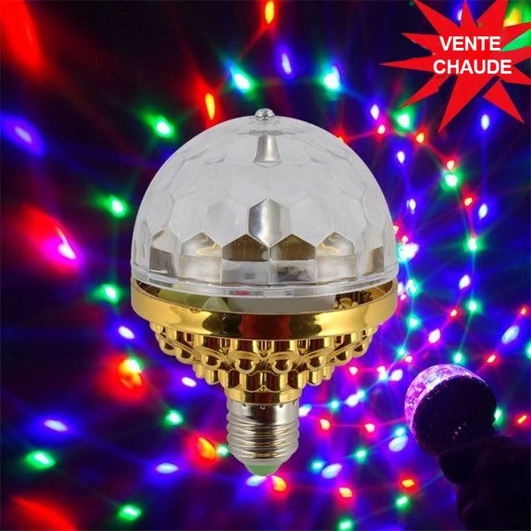 Lisslune | LED Disco Ball Colorful Rotating Light Bulb