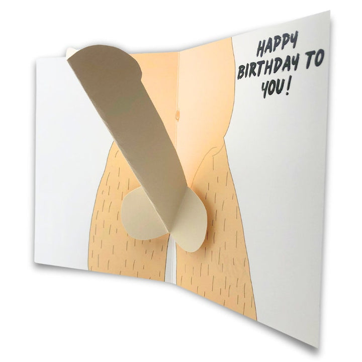 Lisslune | Funny Pop Up Tail Birthday Card Gift