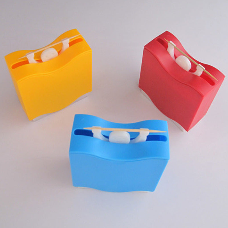 Lisslune | Smiling Strongman Weightlifter Toothpick Box
