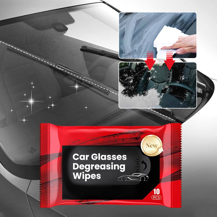 Lisslune | New Improved Auto Glass Oil Film Removal Wipes
