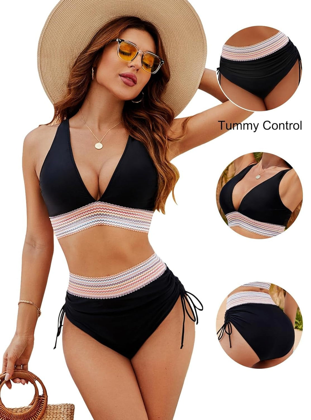 Lisslune | Bikini With High Waist And Tummy Control