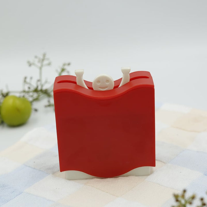 Lisslune | Smiling Strongman Weightlifter Toothpick Box