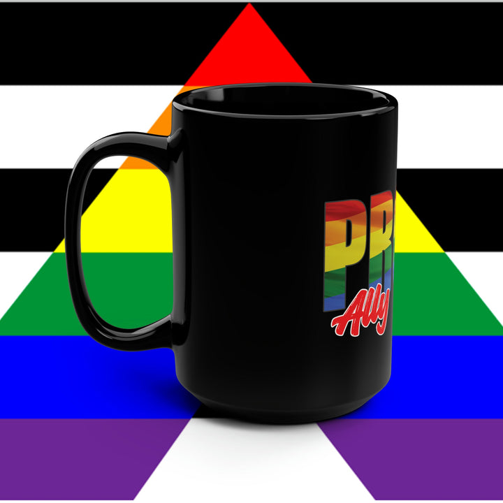 Lisslune | Proud Ally to All 15 oz Ceramic Mug