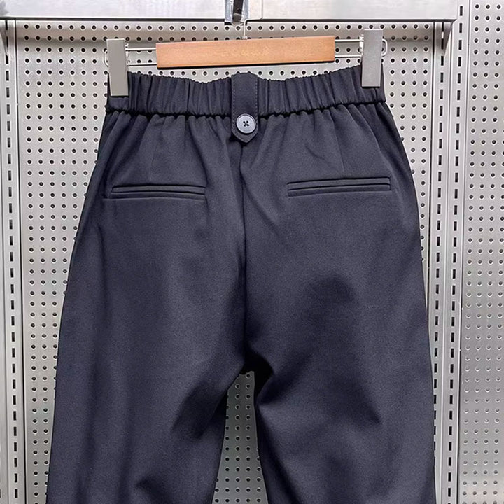 Lisslune | Finn Casual Wide Men's Harem Suit Trousers