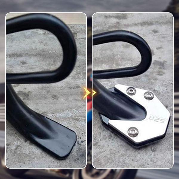 Lisslune | Motorcycle kickstand foot side stand extension pad