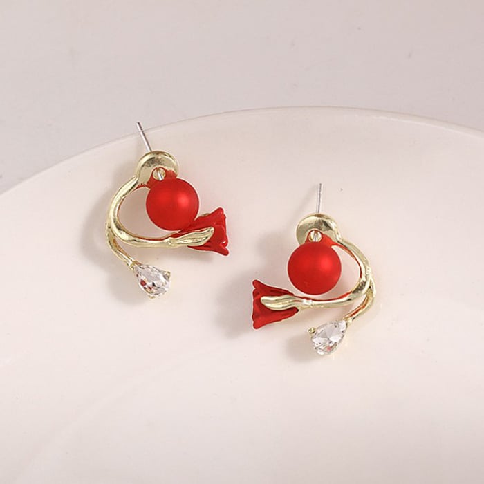 Lisslune | Tulip Flowers Versatile Earrings