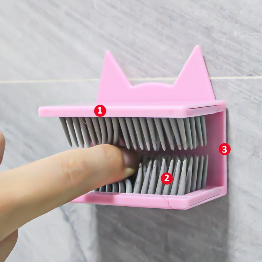 Lisslune | Hair collector shower wall