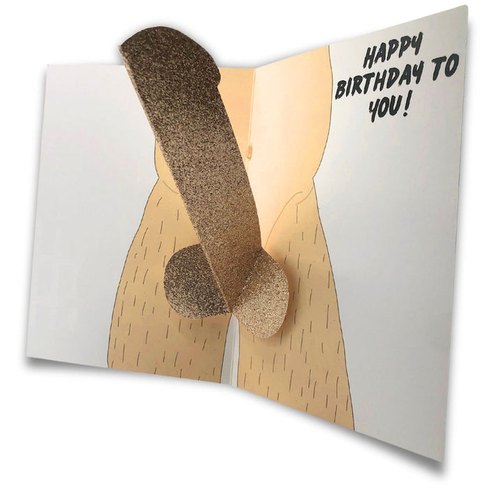 Lisslune | Funny Pop Up Tail Birthday Card Gift