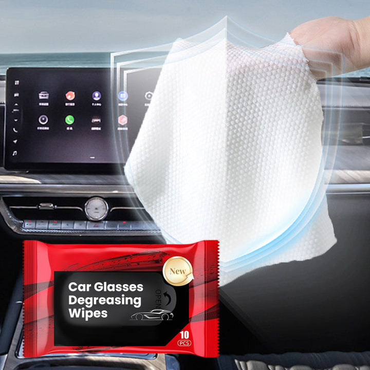 Lisslune | New Improved Auto Glass Oil Film Removal Wipes
