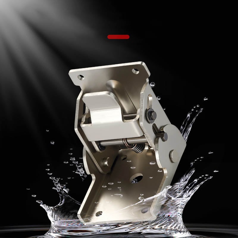 Lisslune | 90 Degree Self-Locking Hinge Corrosion Protection Invisible Connector