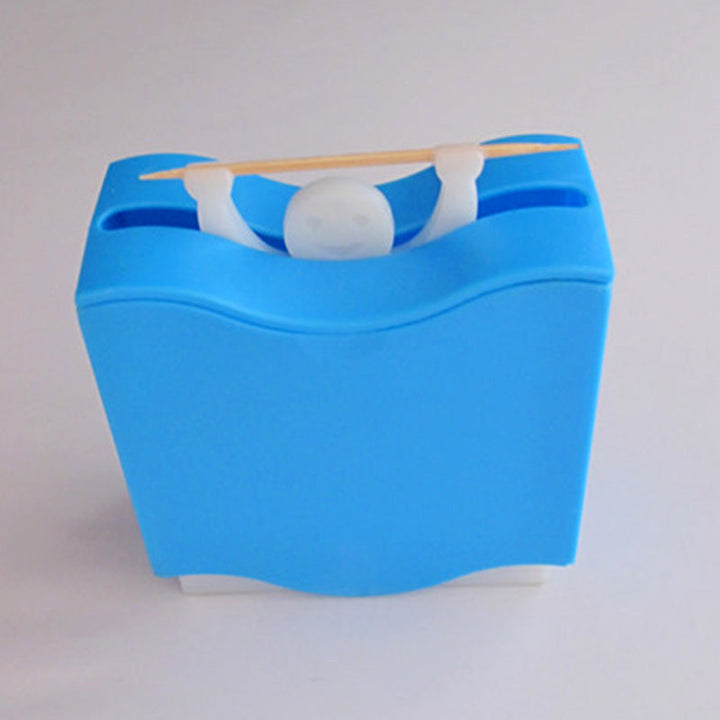 Lisslune | Smiling Strongman Weightlifter Toothpick Box