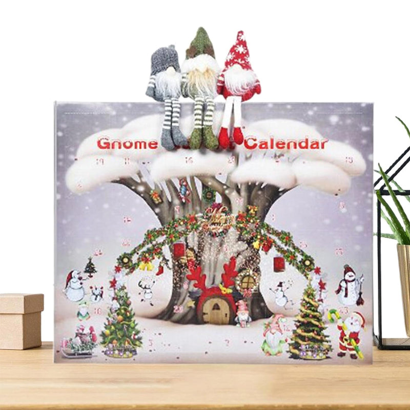 Lisslune | WichtelMagic - 24 Handcrafted Plush Gnomes for Festive Atmosphere