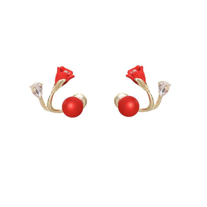 Lisslune | Tulip Flowers Versatile Earrings