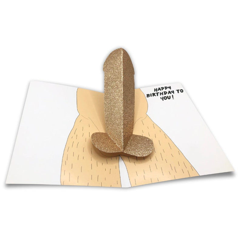 Lisslune | Funny Pop Up Tail Birthday Card Gift