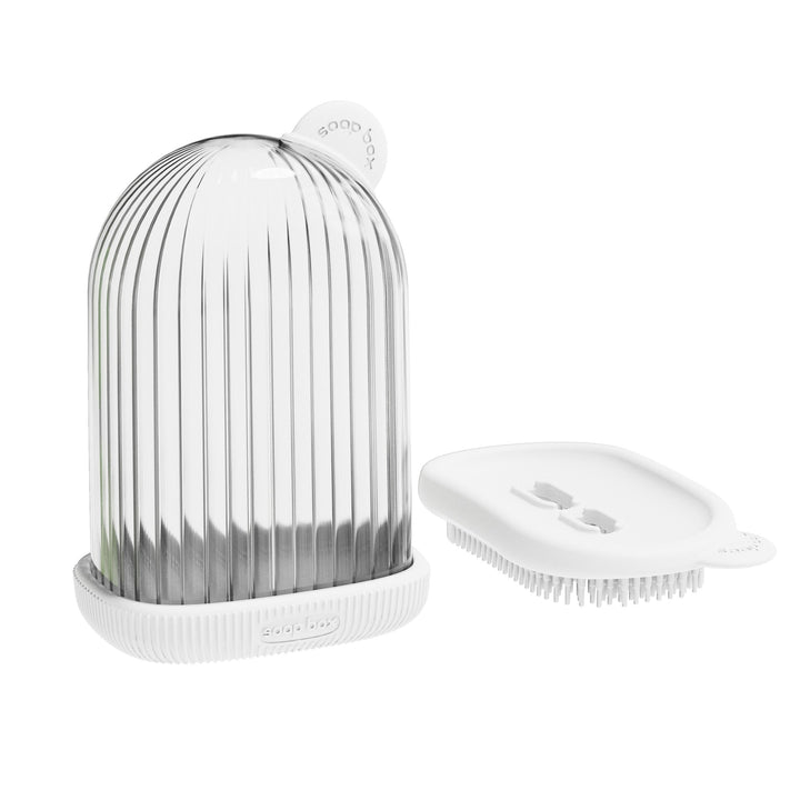 Lisslune | Multi-functional soap box with bath brush