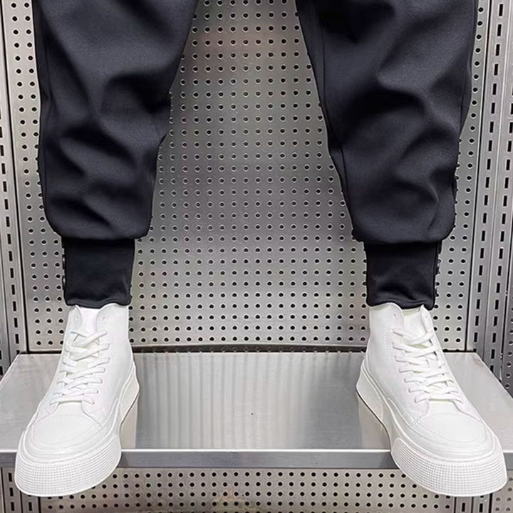 Lisslune | Finn Casual Wide Men's Harem Suit Trousers