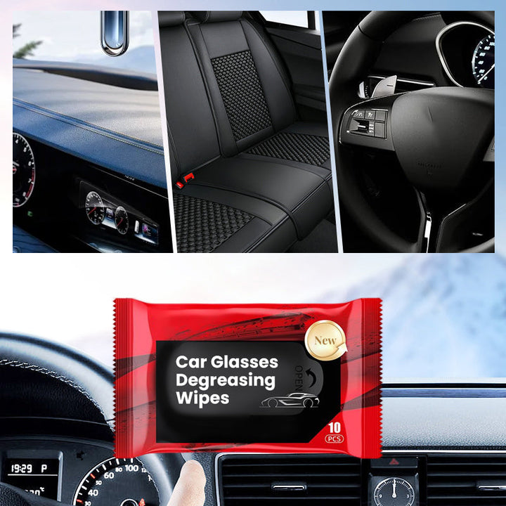 Lisslune | New Improved Auto Glass Oil Film Removal Wipes
