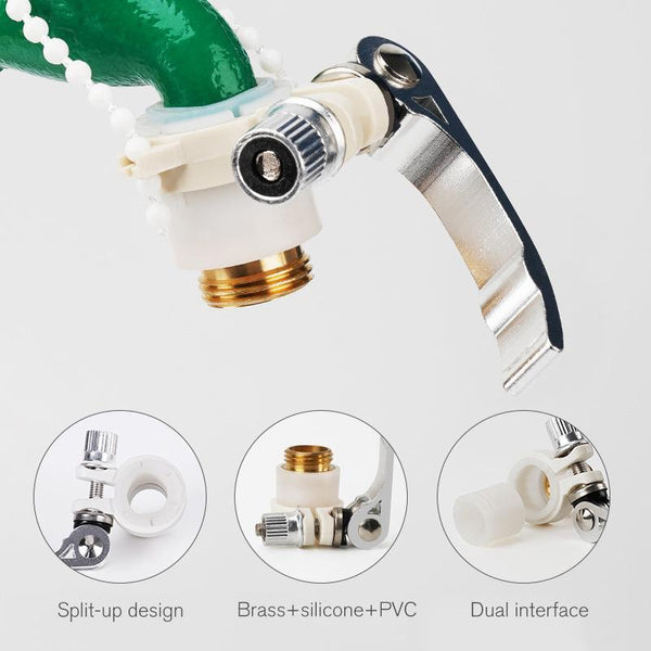 Lisslune | Universal 3-in-1 Hose Water Tap Connectors