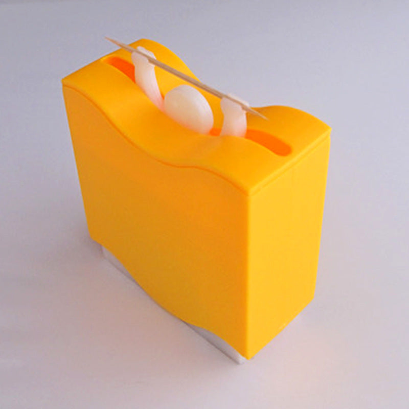 Lisslune | Smiling Strongman Weightlifter Toothpick Box