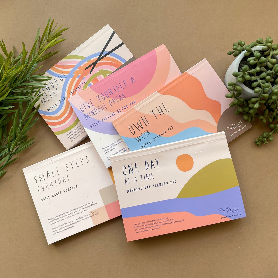 Lisslune | The Productivity and Wellbeing Planner Set of 5