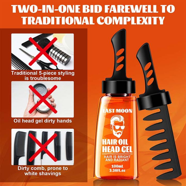 Lisslune | One-Combing-Forming-Styling-Gel-Combs