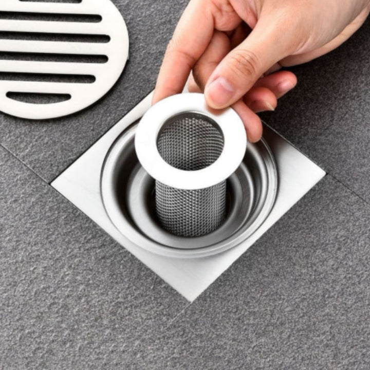 Lisslune | Mesh Stainless Steel Floor Drain Grate
